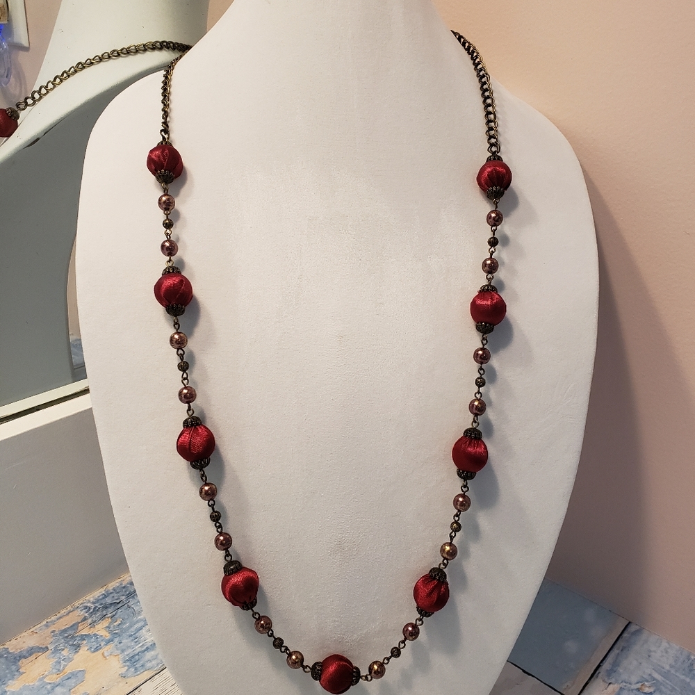 Vintage Avon Beaded Necklace